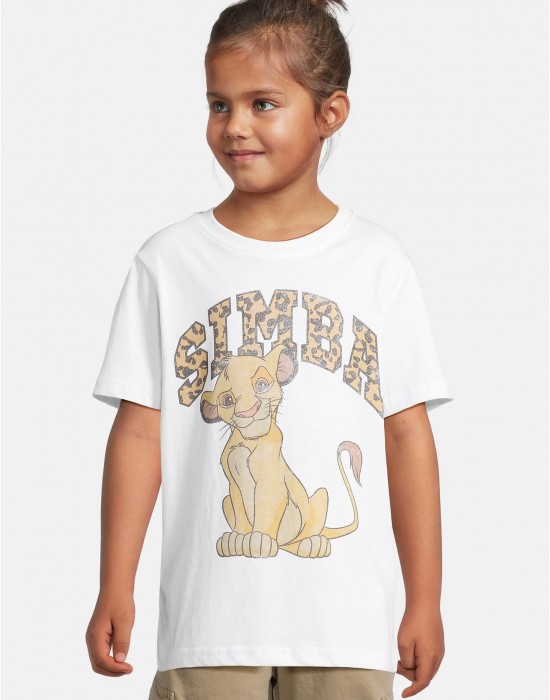 Детска Тениска Kids Simba Tee white 158/164