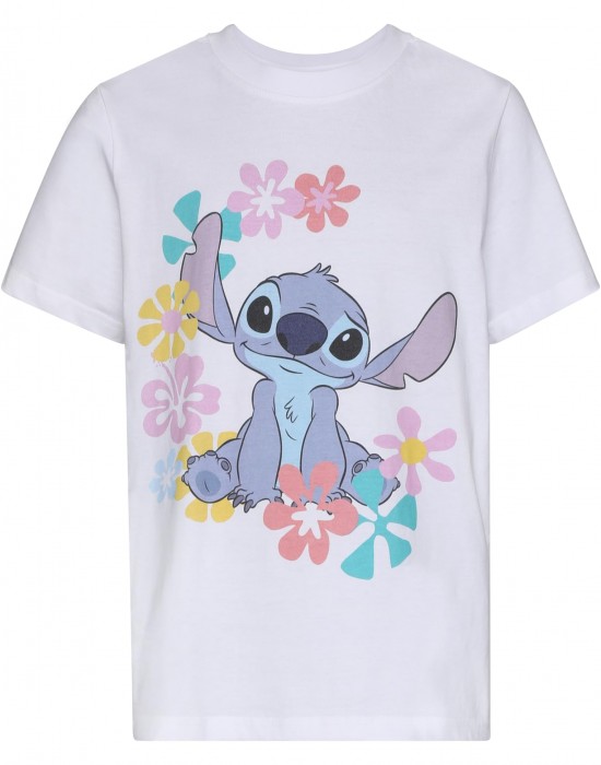 Детска Тениска Kids Lilio& Stitch Flower Tee white 158/164