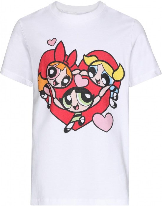 Детска Тениска Kids Power Puff Girls Heart Tee white 158/164