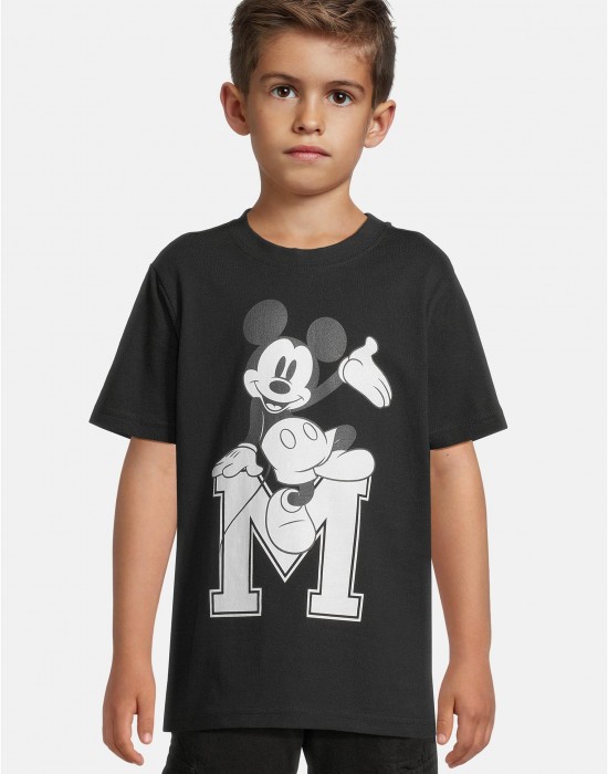Детска Тениска T-Shirt 2 Pack - kurzarm - Mickey Mouse black+white 158/164