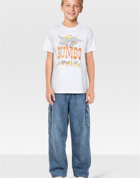 Детска Тениска T-Shirt 2 Pack - kurzarm - Dumbo black+white 158/164