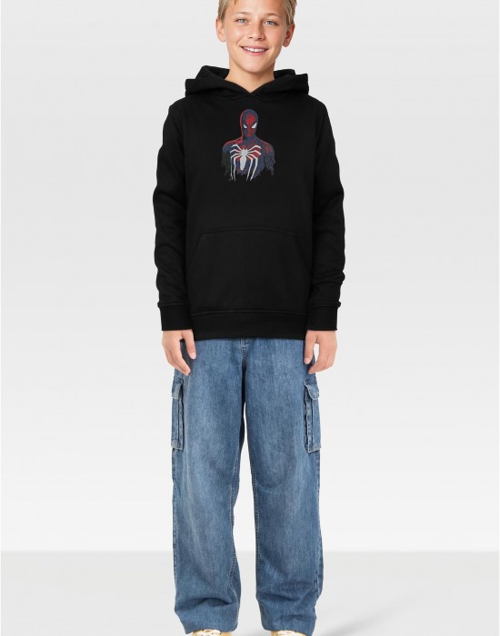 Детска Тениска T-Shirt & Hoody 2 Pack - Spiderman Marvel black+white 158/164