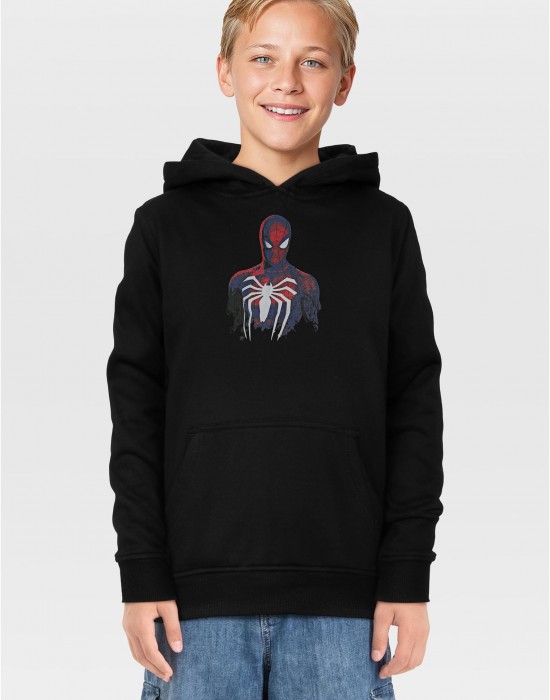 Детска Тениска T-Shirt & Hoody 2 Pack - Spiderman Marvel black+white 158/164
