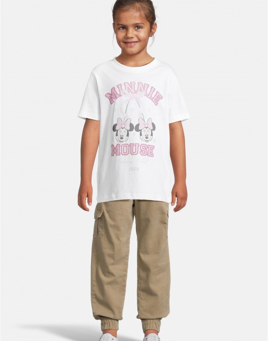 Детска Тениска T-Shirt 2 Pack - kurzarm - Minnie Mouse white+heathergrey 158/164
