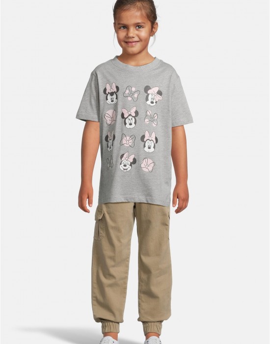 Детска Тениска T-Shirt 2 Pack - kurzarm - Minnie Mouse white+heathergrey 158/164