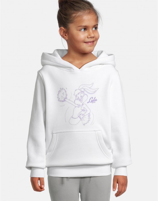 Детска Тениска T-Shirt & Hoody 2 Pack - Tweety & Lola Bunny white+white 158/164