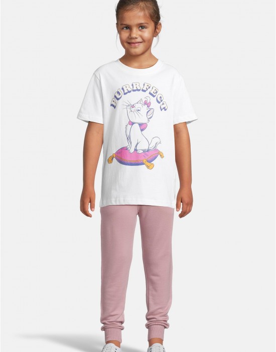 Детска Тениска T-Shirt & Hoody 2 Pack - Aristocats white+white 158/164