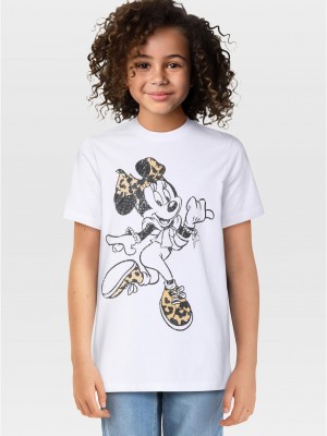 Детска Тениска T-Shirt & Hoody 2 Pack - Minnie Mouse white+heathergrey 158/164