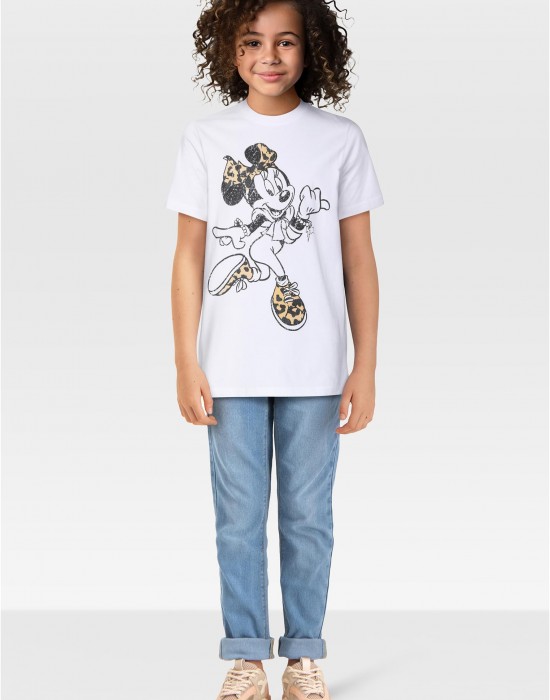Детска Тениска T-Shirt & Hoody 2 Pack - Minnie Mouse white+heathergrey 158/164