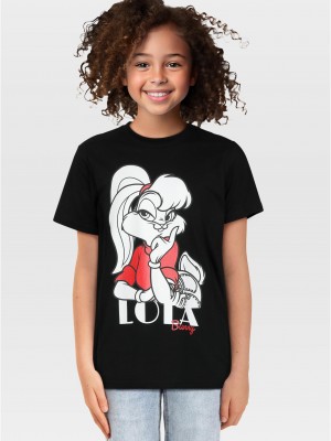 Детска Тениска T-Shirt & Hoody 2 Pack - Lola Bunny black+white 158/164