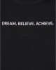 Детска Тениска Dream. Believe. Achieve. EMB Tee black 158/164