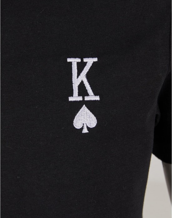 Детска Тениска King Card Game EMB Tee black 158/164