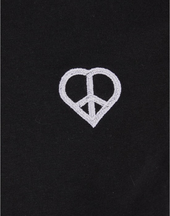 Детска Тениска Peace Lovesign EMB Tee black 158/164