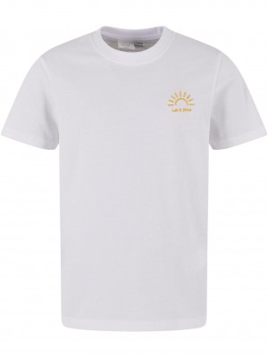 Детска Тениска Let It Shine Sun EMB Tee white 158/164