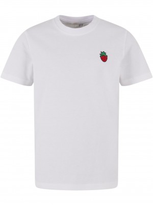 Детска Тениска Strawberry Love EMB Tee white 158/164