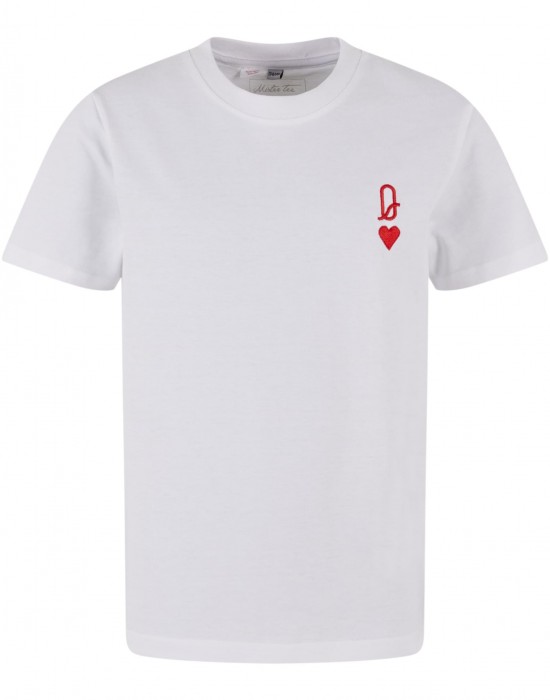 Детска Тениска Queen Card Game EMB Tee white 158/164