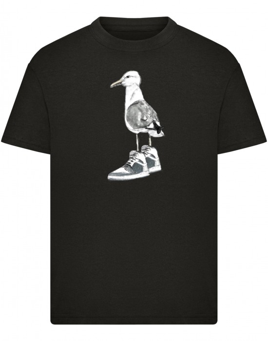Детска Тениска The Seagull Sneakers Tee black 158/164