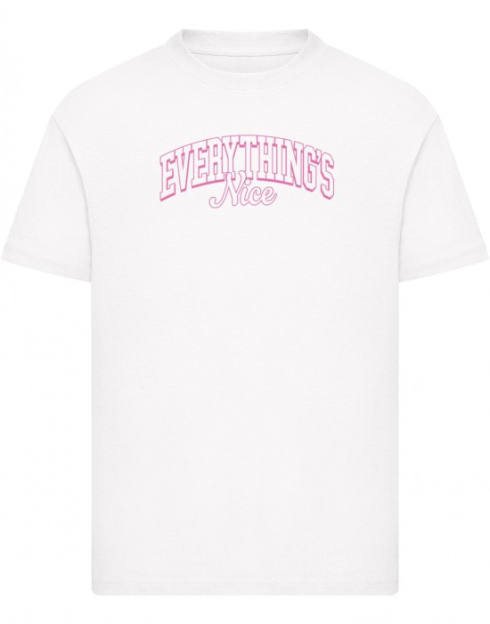 Детска Тениска Everything Is Nice College Style Tee white 158/164