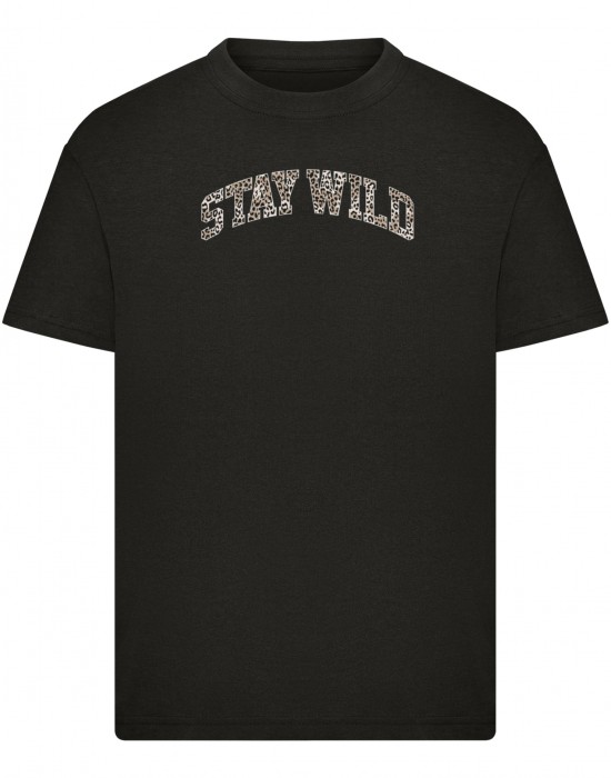 Детска Тениска Kids Stay Wild Leo Tee black 158/164