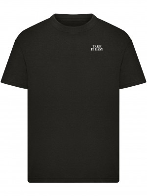 Детска Тениска Kids Take It Easy Palm Paradise Tee black 158/164