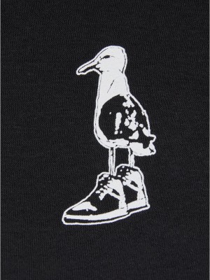 Детска Тениска The Seagull Sneakers Kids Fluffy Hoody black 158/164