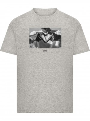 Детска Тениска Kids Heart Sign Tee heather grey 158/164