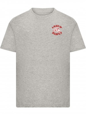 Детска Тениска Kids Slice Of Heaven Pizza Tee heather grey 158/164