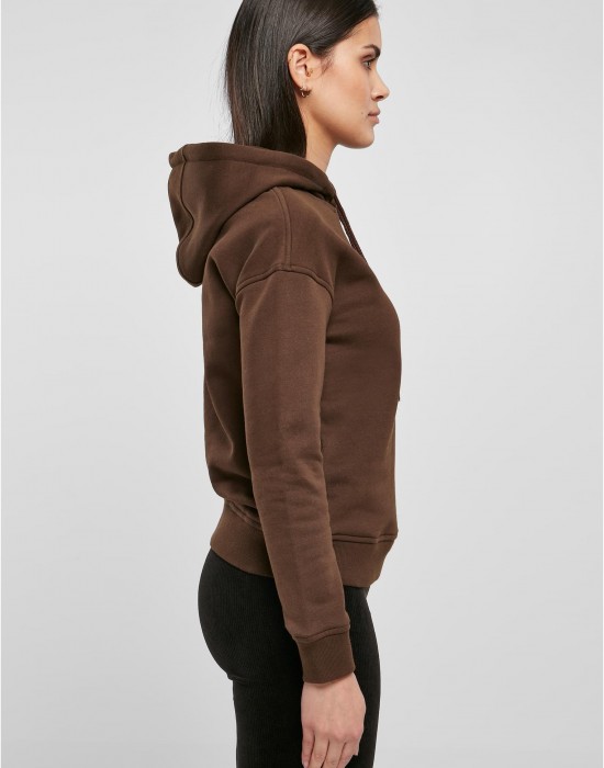 Суичър Ladies Organic Hoody brown XXL