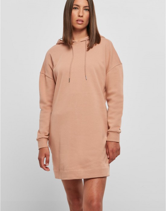 Суичър Ladies Organic Oversized Terry Hoody Dress amber XXL