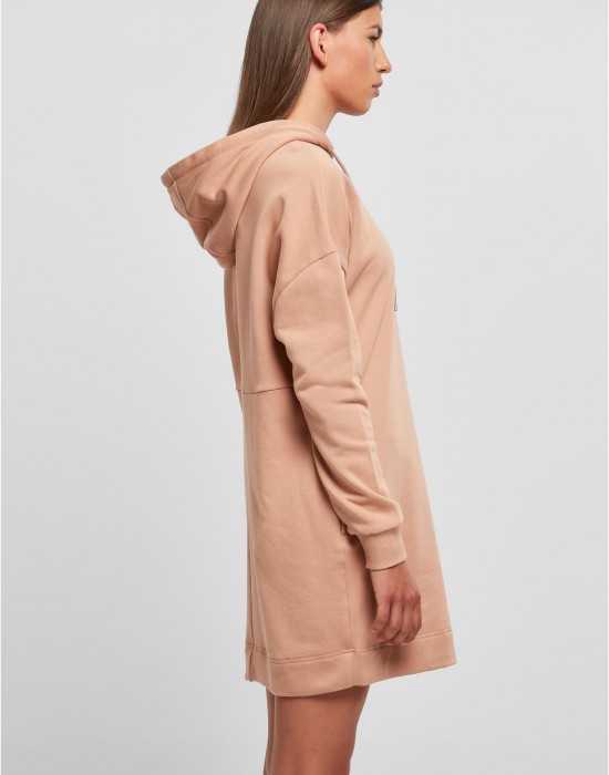Суичър Ladies Organic Oversized Terry Hoody Dress amber XXL