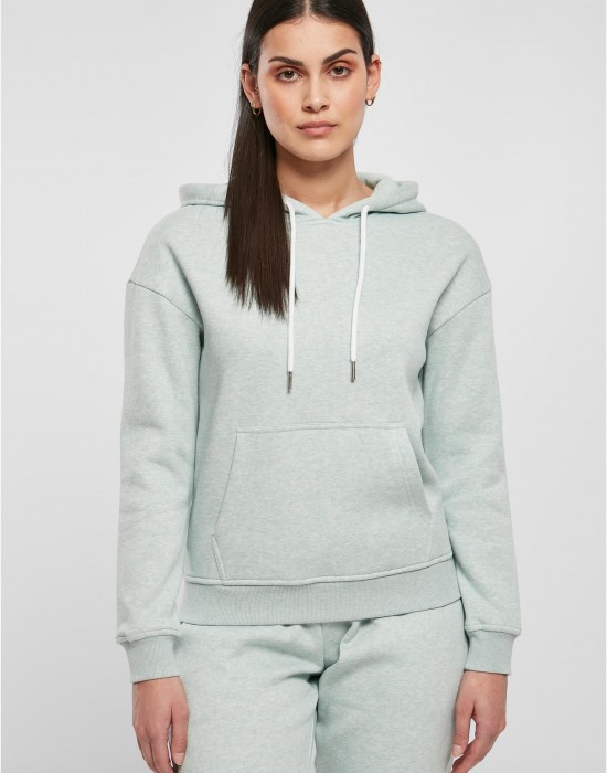 Суичър Ladies Color Melange Hoody salvia melange XXL