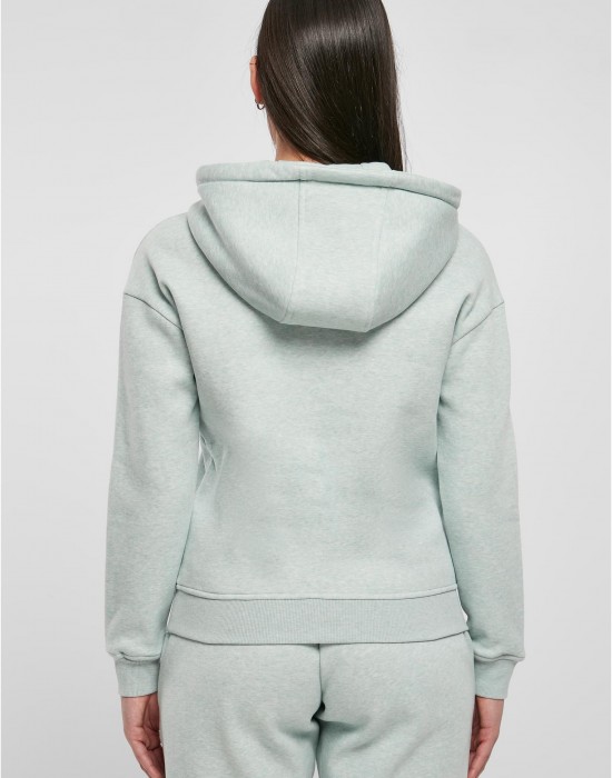 Суичър Ladies Color Melange Hoody salvia melange XXL