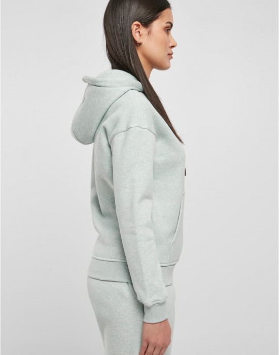 Суичър Ladies Color Melange Hoody salvia melange XXL