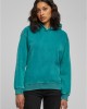 Суичър Ladies Stone Washed Hoody watergreen XXL