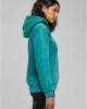 Суичър Ladies Stone Washed Hoody watergreen XXL