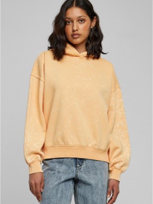 Суичър Ladies Oversized Towel Washed Hoody paleorange XXL