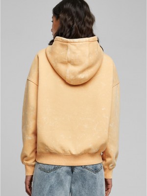 Суичър Ladies Oversized Towel Washed Hoody paleorange XXL