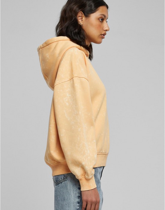 Суичър Ladies Oversized Towel Washed Hoody paleorange XXL