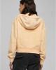 Суичър Ladies Short Oversized Towel Washed Zip Hoody paleorange XXL