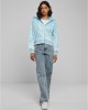 Суичър Ladies Short Oversized Towel Washed Zip Hoody balticblue XXL