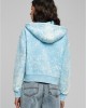 Суичър Ladies Short Oversized Towel Washed Zip Hoody balticblue XXL