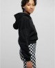 Суичър Ladies Cropped Heavy Hoody black XXL