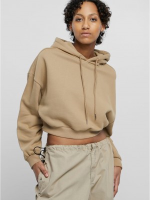Суичър Ladies Cropped Heavy Hoody warmsand XXL