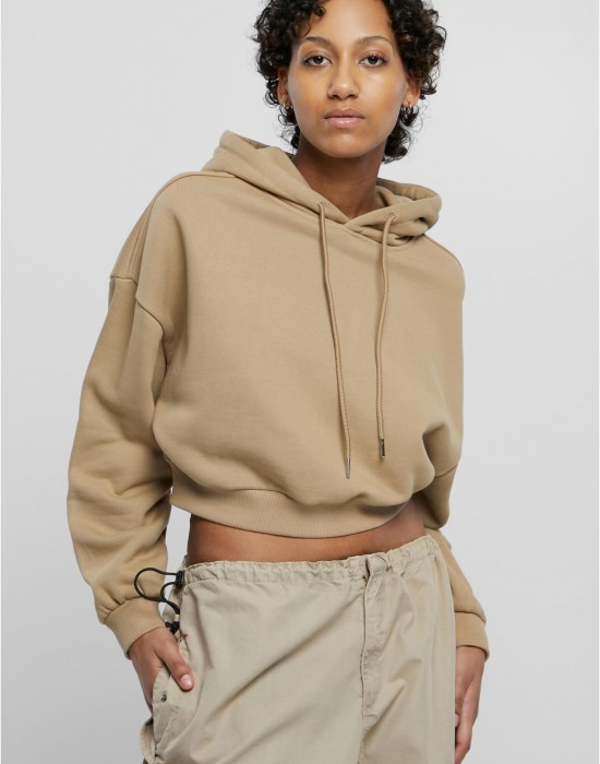 Суичър Ladies Cropped Heavy Hoody warmsand XXL