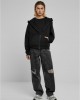 Суичър Ladies Boxy Zip Hoody black XXL