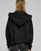 Суичър Ladies Boxy Zip Hoody black XXL