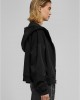 Суичър Ladies Boxy Zip Hoody black XXL