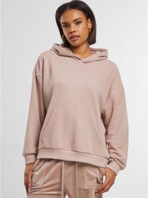Суичър Ladies Light Terry Oversized Hoodie duskrose XXL