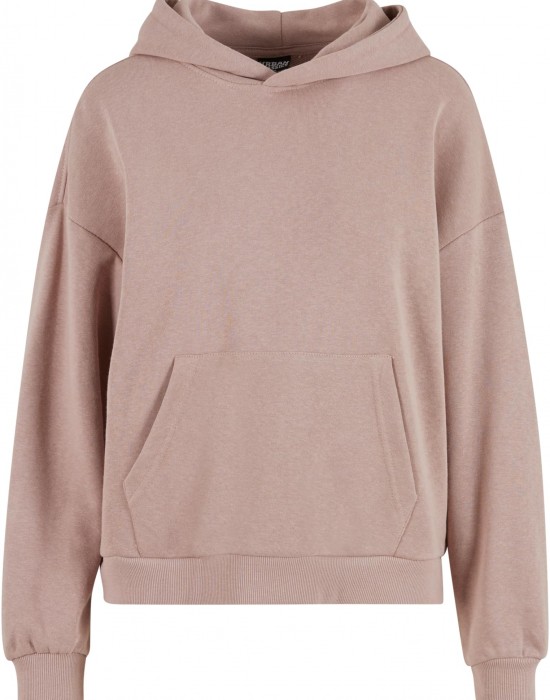 Суичър Ladies Light Terry Oversized Hoodie duskrose XXL