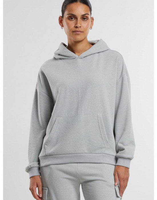 Суичър Ladies Light Terry Oversized Hoodie lightasphalt XXL